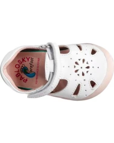 PABLOSKY SANDALIAS 147-065805 EN BLANCO PARA NINAS OLIMPO