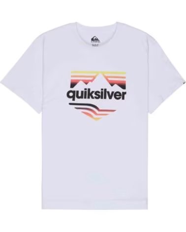 QUICKSILVER CAMISETA QUIKSILVER EQYZT08289-WBB0 ESTAMPADA WHITE