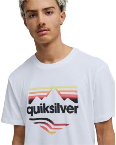 QUICKSILVER CAMISETA QUIKSILVER EQYZT08289-WBB0 ESTAMPADA WHITE