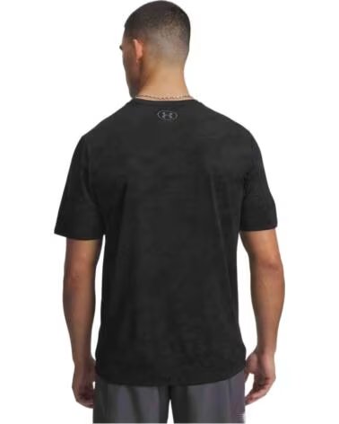 UNDER ARMOUR CAMISETA TECH VENT JACQUARD MANGA CORTA BLACK