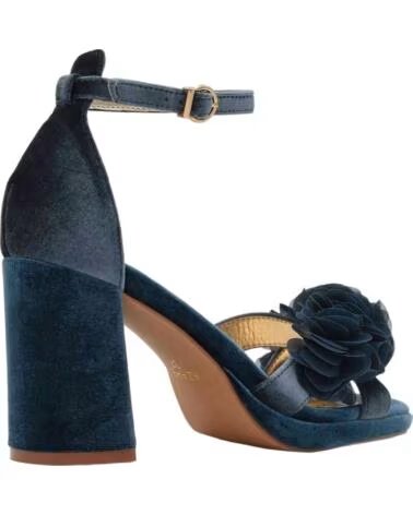 AZAREY SANDALIAS DE TACON 070-590496 EN MARRON PARA MUJER AZUL