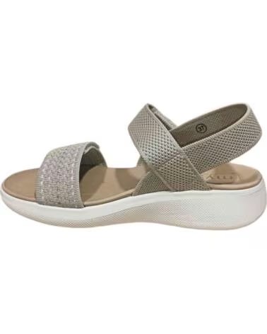 MYSOFT SANDALIAS MEMORY FOAM 26M360-BE SANDALIAS COMODAS MUJE BEIGE