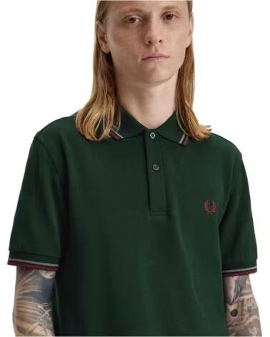 FRED PERRY POLO M3600 DE MANGA CORTA