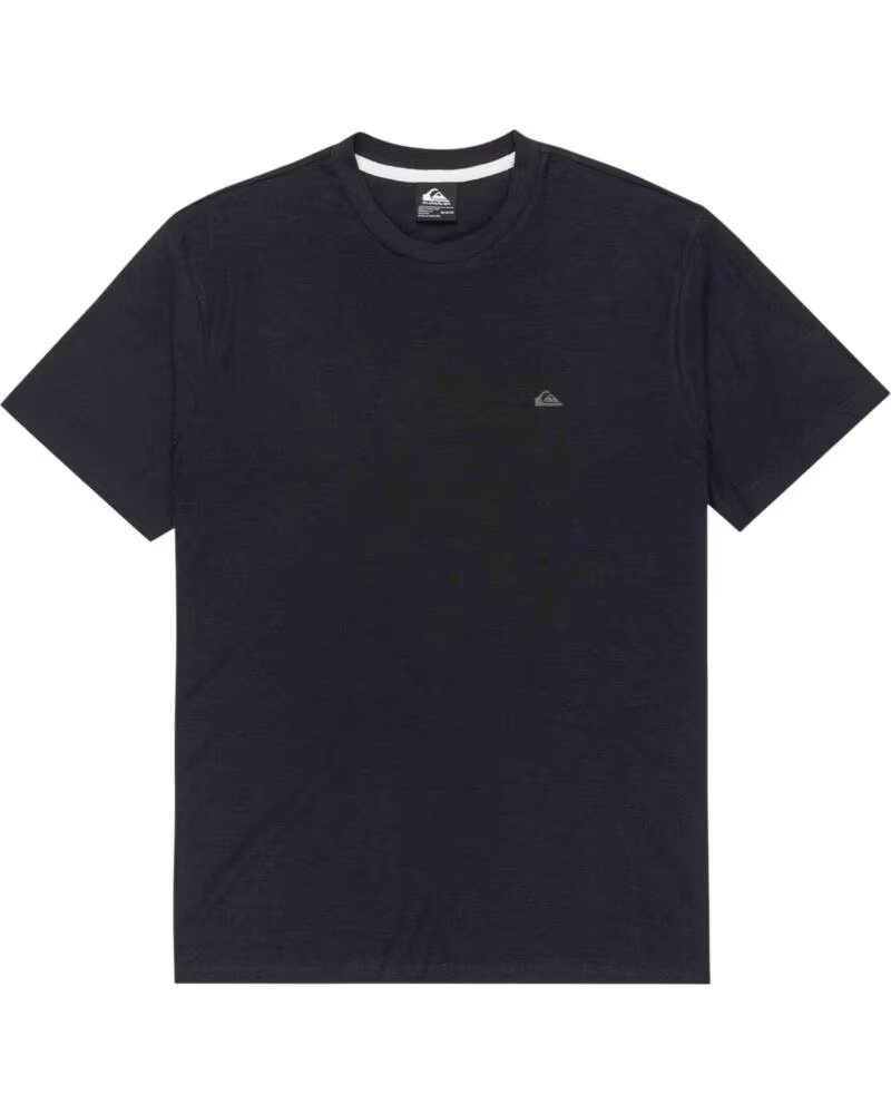 QUICKSILVER CAMISETA QUIKSILVER SLUB ROUNDNECK MANGA CORTA BLACK