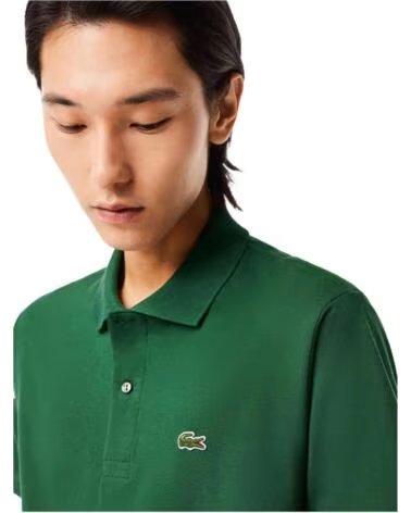 LACOSTE POLO L1212-132 À MANCHES COURTES POUR HOMME OSCURO