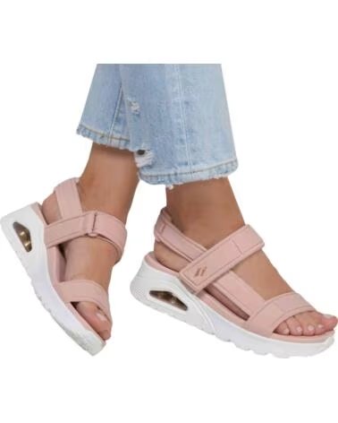 SKECHERS SANDALIAS SANDALIAS UNO SUMMER STAND 2 ROSA PERLA EN ROSA PARA MUJER