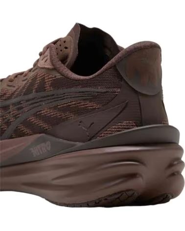 PUMA SCARPE DA RUNNING DEVIATE NITRO 4 MARRON