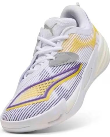 PUMA ALL-PRO NITRO 2 UNISEX BASKETBALL SHOES WHITE PELE YELLOW PELé