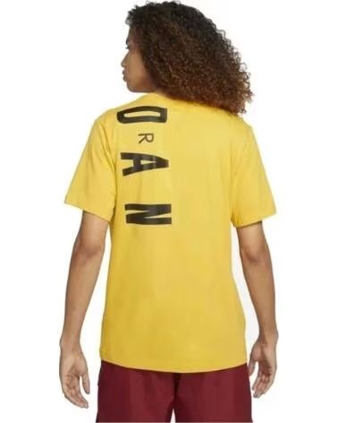 JORDAN CAMISETA AIR STRETCH SS AMARILLA YELLOW