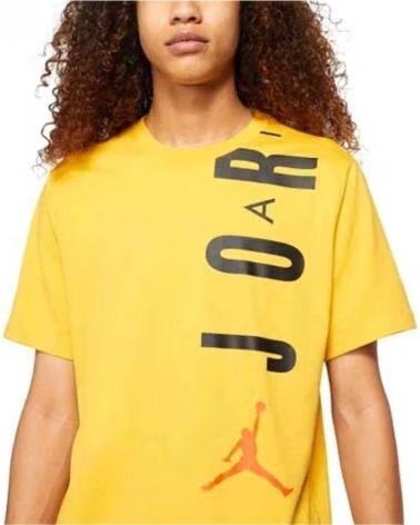 JORDAN CAMISETA AIR STRETCH SS AMARILLA YELLOW