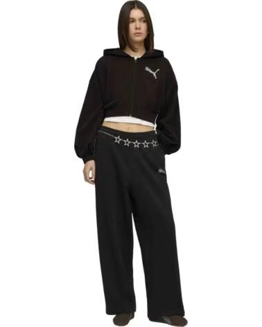 PUMA PANTALÓN DE CHÁNDAL MUJER 634567-01 BLACK