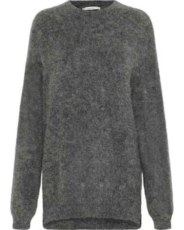 GESTUZ CAMISOLA GZSASI EM MALHA TEXTURIZADA DARK GREY