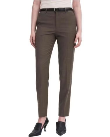 FILIPPA K PANTALONI EMMA COOL WOOL CROPPED DRIFTWOOD