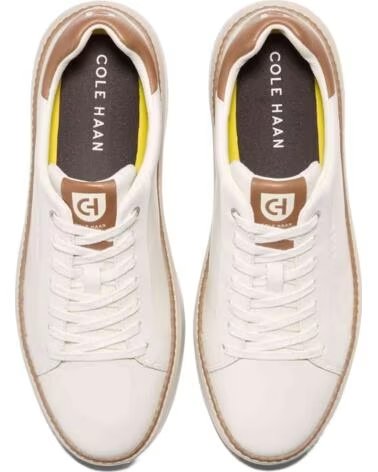 COLE HAAN SNEAKERS GRANDPRO TOPSPIN COLOR AVORIO IVORY