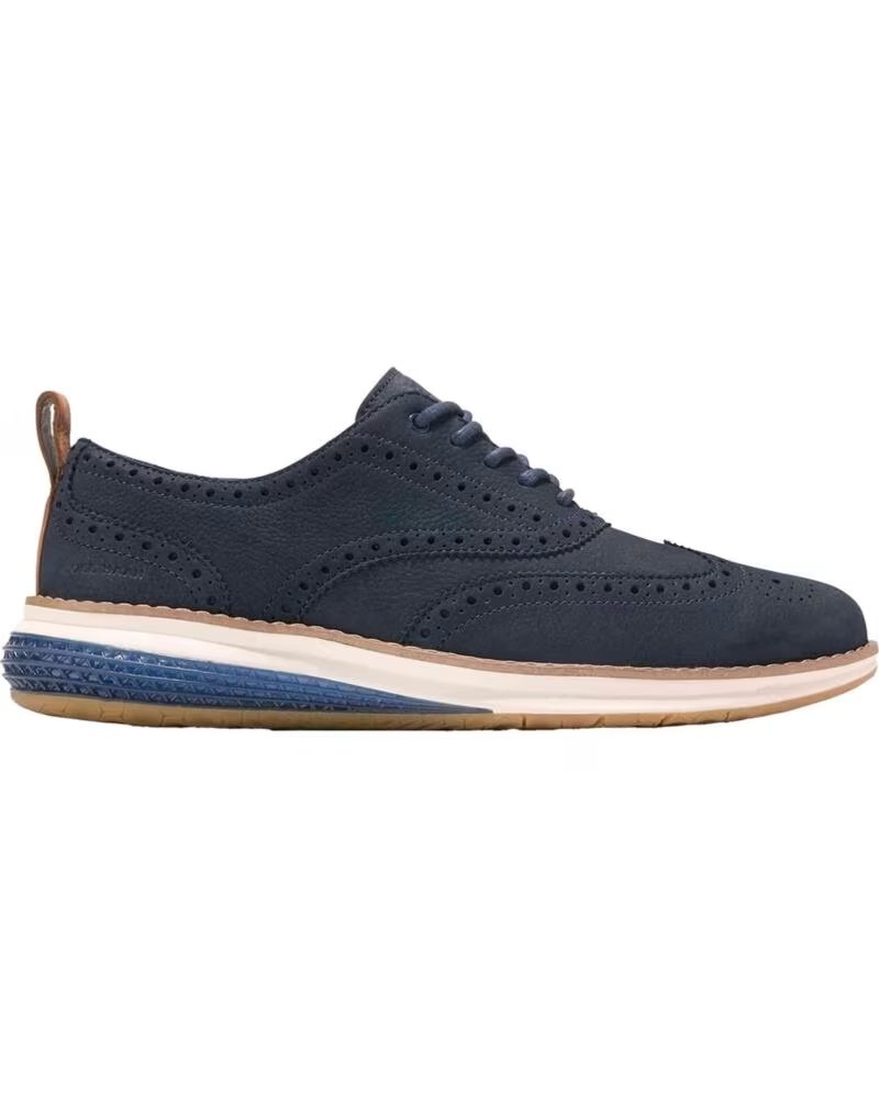 COLE HAAN ENERGYWEAVE WINGTIP OXFORD SCHUHE BLUE