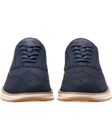 COLE HAAN ENERGYWEAVE WINGTIP OXFORD SCHUHE BLUE
