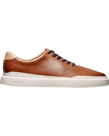 COLE HAAN SNEAKERS GRANDPRO RALLY LASER CUT BROWN