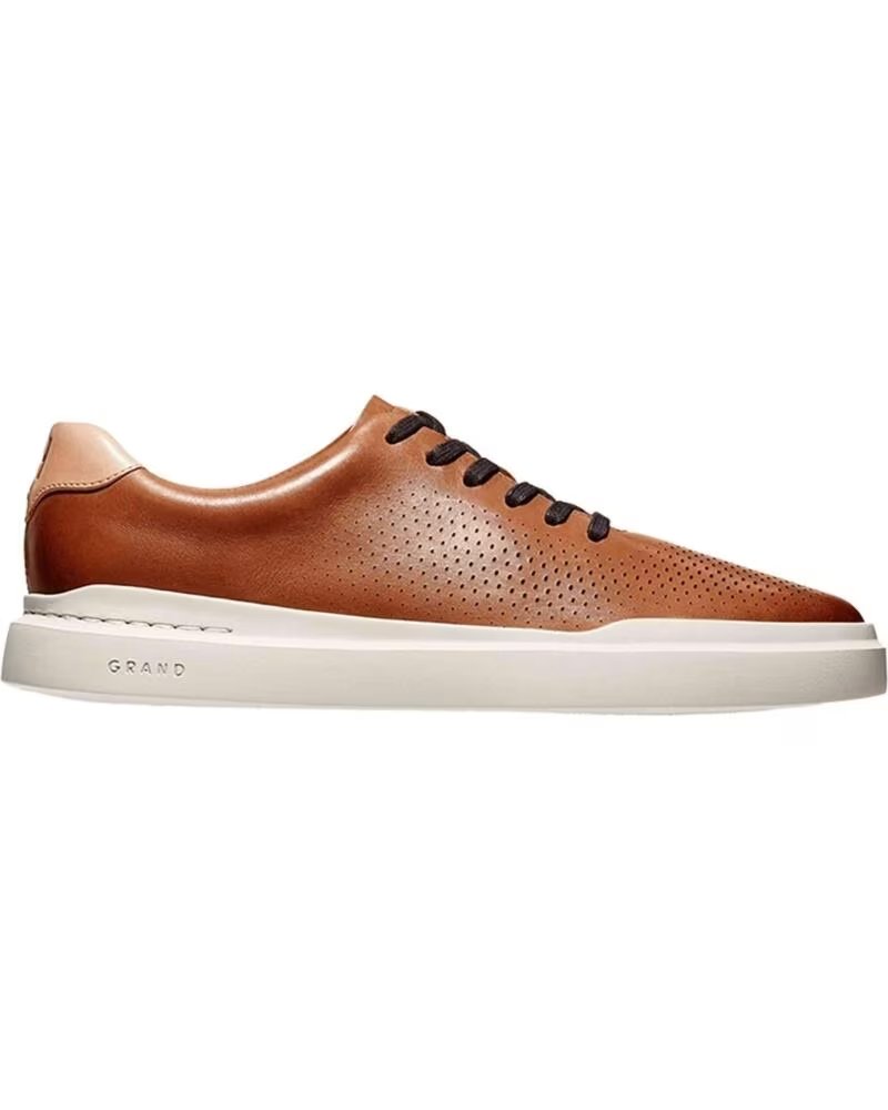 COLE HAAN SNEAKERS GRANDPRO RALLY LASER CUT BROWN