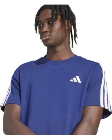 ADIDAS T-SHIRT JV6785 À MANCHES COURTES BLEU POUR HOMME DKBLUE