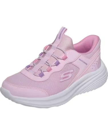 SKECHERS SNEAKERS 303690L-LTPK SLIP-INS ROSA LIGHT PINK SYNTHETIC-TEXTILE TRIM