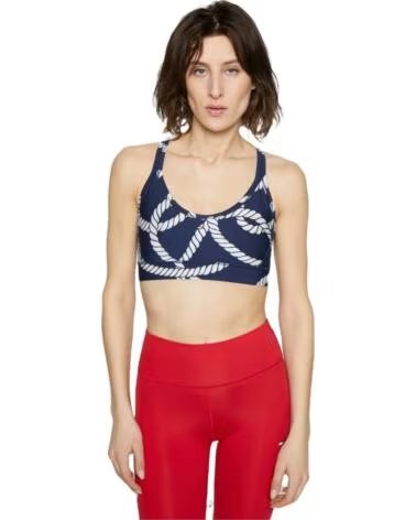 TOMMY HILFIGER SPORT-TOP S10S1016240G3 MIT SEIL-MUSTER ROPE
