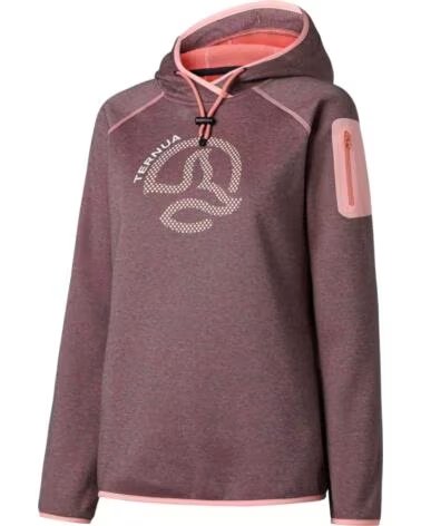 TERNUA FELPA CON CAPPUCCIO CON TASCA TECNICA 1263681-1351 MUJER