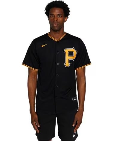 NIKE T770-PTB3-PTB-XV3 BASEBALL JERSEY NEGRO