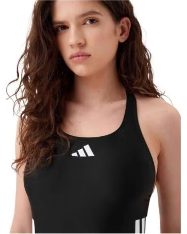 ADIDAS SWIMMING SWIMSUIT FOR WOMEN BLACK-WHITE