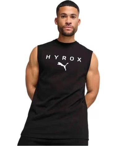 PUMA CAMISETA DE TIRANTES HYROX 527176-01 NEGRO