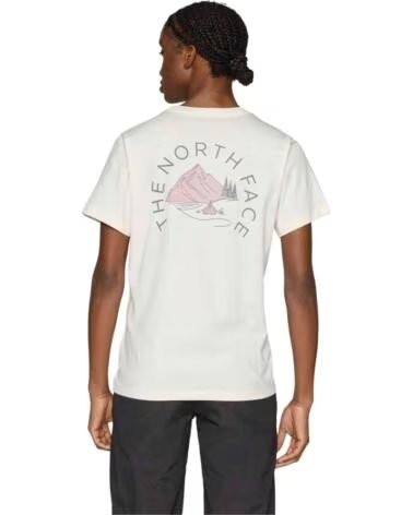 THE NORTH FACE THE KURZARM-T-SHIRT FÜR DAMEN WHITE