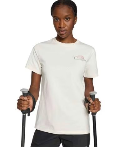 THE NORTH FACE THE KURZARM-T-SHIRT FÜR DAMEN WHITE