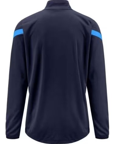 KAPPA FELPA DOLVOLE CON MEZZA ZIP DA UOMO BLUE MARINE-BLUE SKY