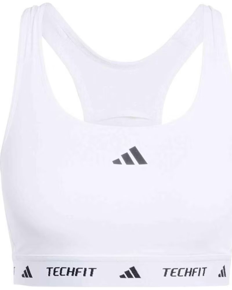 ADIDAS SUTIÃ ESPORTIVO TECHFIT JG3961 BRANCO MULTICOLOR