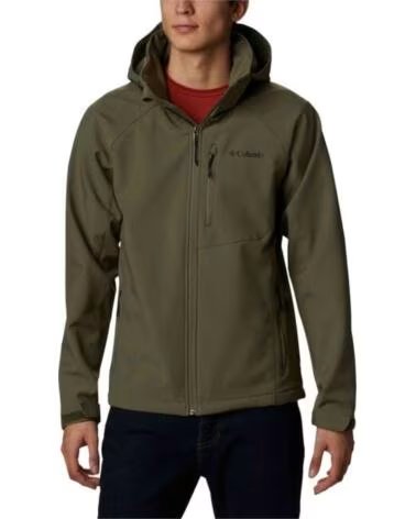 COLUMBIA GIACCA CON CAPPUCCIO 2090412397 VERDE DA UOMO MULTICOLOR