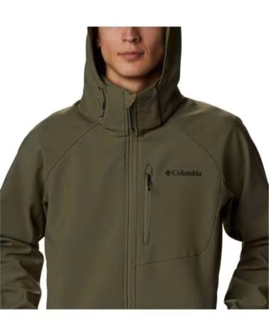 COLUMBIA GIACCA CON CAPPUCCIO 2090412397 VERDE DA UOMO MULTICOLOR