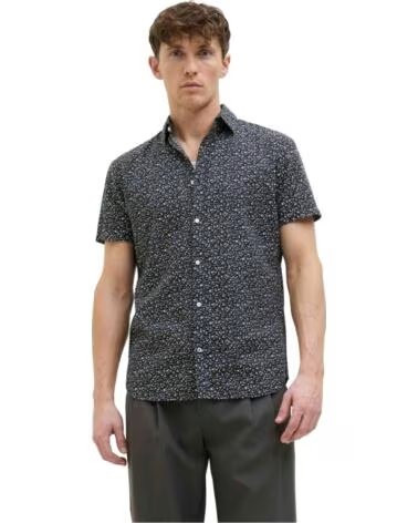 JACK AND JONES CAMISA AND 12274951-NIGHTSKY ESTAMPADA NAVY