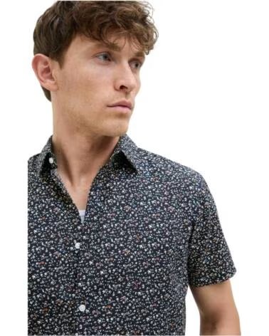 JACK AND JONES CAMISA AND 12274951-NIGHTSKY ESTAMPADA NAVY