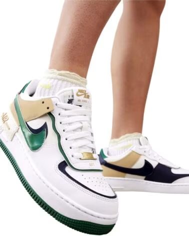 NIKE AIR FORCE 1 SHADOW DZ1847-102 SNEAKER BLANCO