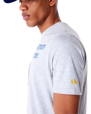 NEW ERA T-SHIRT GOLDEN STATE WARRIORS 60416754 UOMO GRIS
