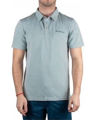 COLUMBIA SHORT-SLEEVE POLO SHIRT 1772721-350 AZUL