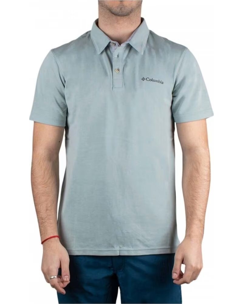 COLUMBIA SHORT-SLEEVE POLO SHIRT 1772721-350 AZUL