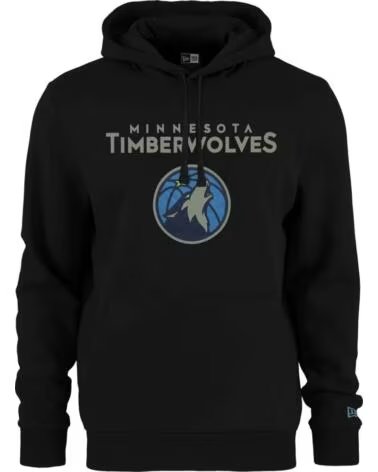 NEW ERA FELPA CON CAPPUCCIO MINNESOTA TIMBERWOLVES 60505443 AZUL