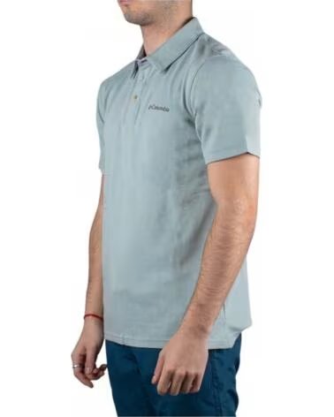 COLUMBIA SHORT-SLEEVE POLO SHIRT 1772721-350 AZUL