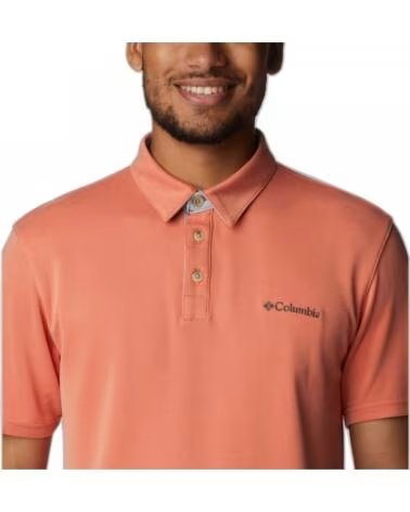 COLUMBIA POLO MANGA CURTA 1772721-849 LARANJA NARANJA