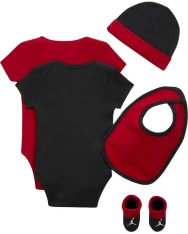 JORDAN CONJUNTO DE PRESENTE NJ0595-R78 PARA BEBÉ MULTICOLOR