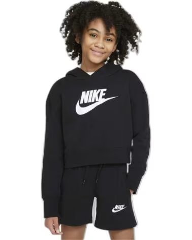 NIKE FELPA CON CAPPUCCIO DC7210-010 UNISEX NEGRO