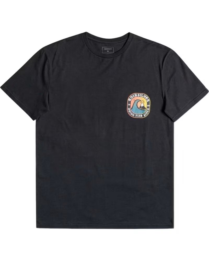QUICKSILVER CAMISETA QUIKSILVER EQYZT06718-KVJ0 DE MANGA CORTA NEGRO