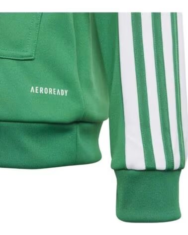 ADIDAS FELPA CON CAPPUCCIO GP6432 UNISEX VERDE