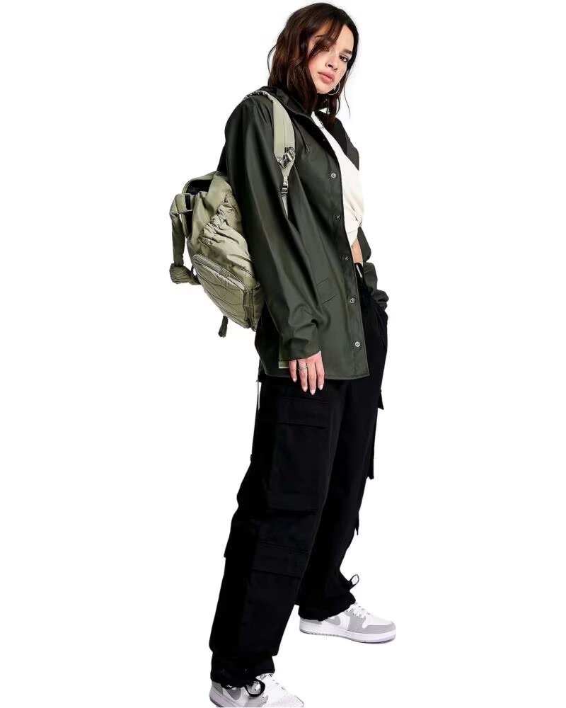 RAINS CHAQUETA IMPERMEABLE 12010GREE PARA MUJER VERDE