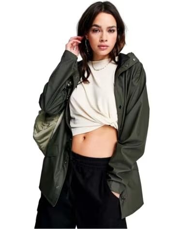 RAINS CHAQUETA IMPERMEABLE 12010GREE PARA MUJER VERDE